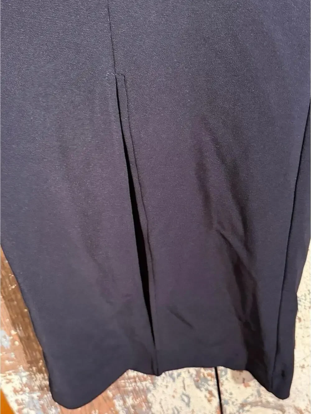 Boston Proper Women’s Black pants front slit size XL